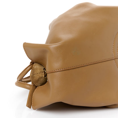 Loewe Shiny Nappa Calfskin Small Paseo Bag Oak 8 of 9