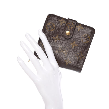 Louis Vuitton Monogram Compact Zippe Zipped Wallet 2 of 14