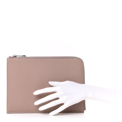 Louis Vuitton Calfskin Pochette Jour PM Taupe 2 of 9