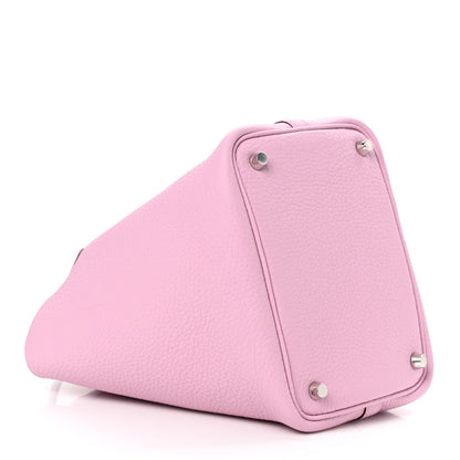 Hermes Taurillon Clemence Picotin Lock 18 PM Mauve Sylvestre 4 of 11