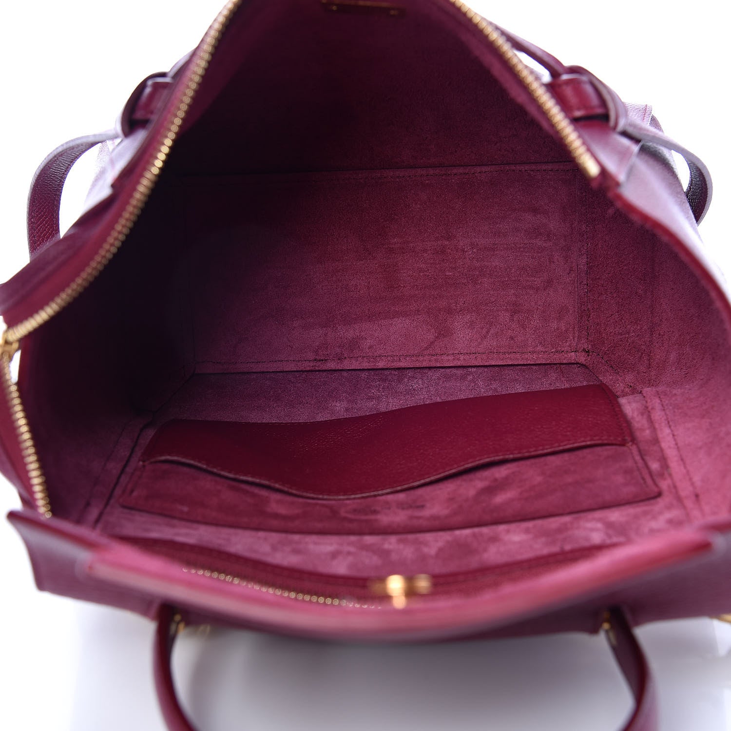 Celine Baby Grained Calfskin Micro Belt Bag Plum 7 of 11