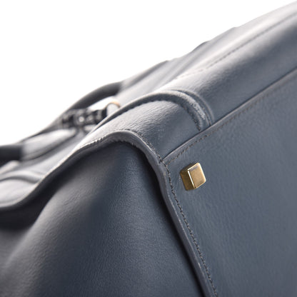 Celine Supple Calfskin Medium Phantom Luggage Slate Blue 13 of 26