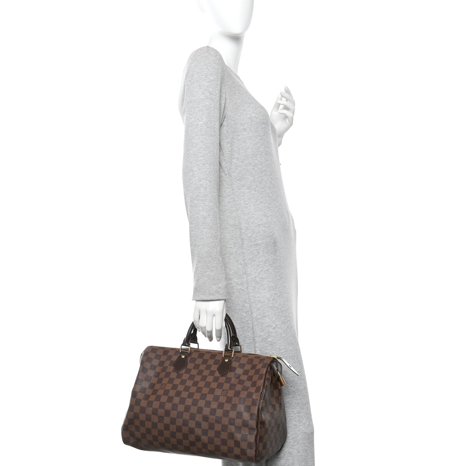 Louis Vuitton Damier Ebene Speedy 35 2 of 12