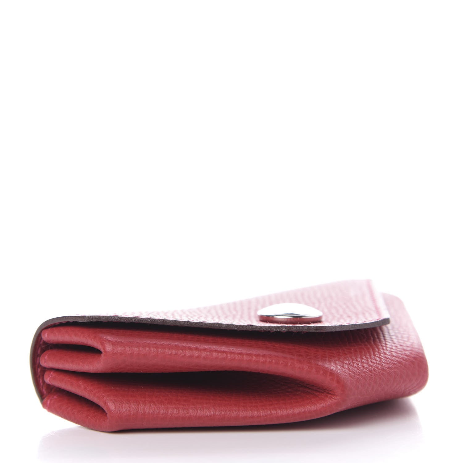 Hermes Epsom 24 Change Purse Rouge Casaque 4 of 7
