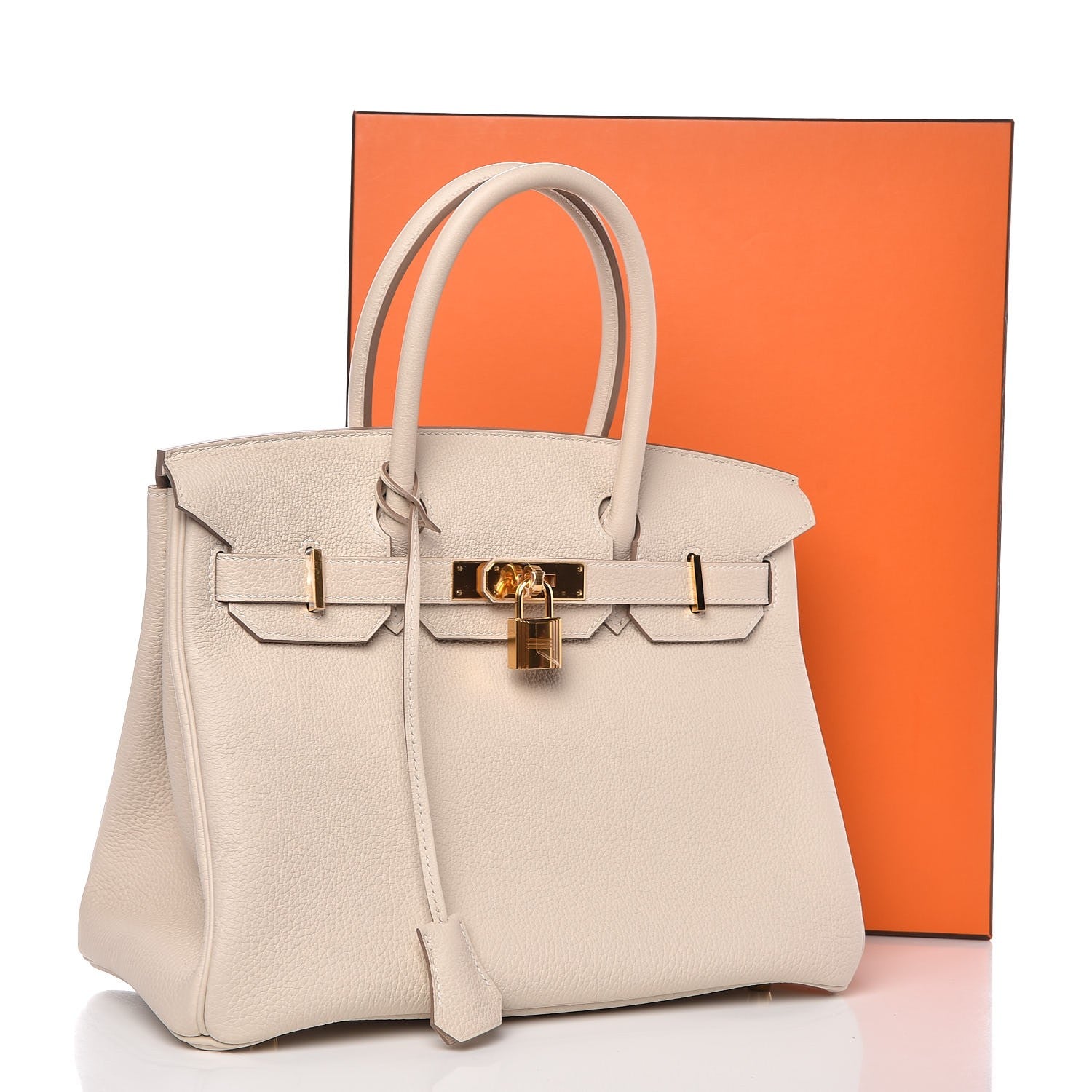 Hermes Togo Birkin 30 Craie 34 of 34