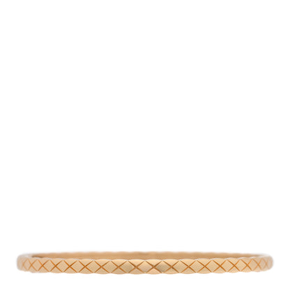 Chanel 18K Yellow Gold Mini Coco Crush Bangle Bracelet L 1 of 4