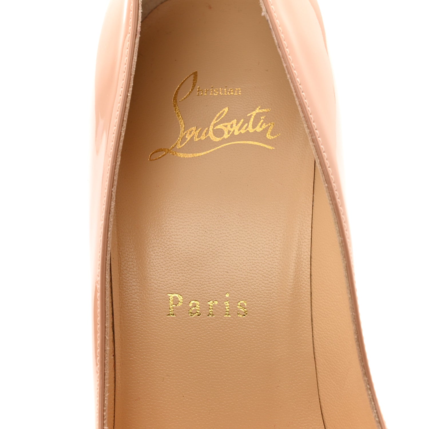 Christian Louboutin Patent So Kate 120 Pumps 37 Nude 5 of 10