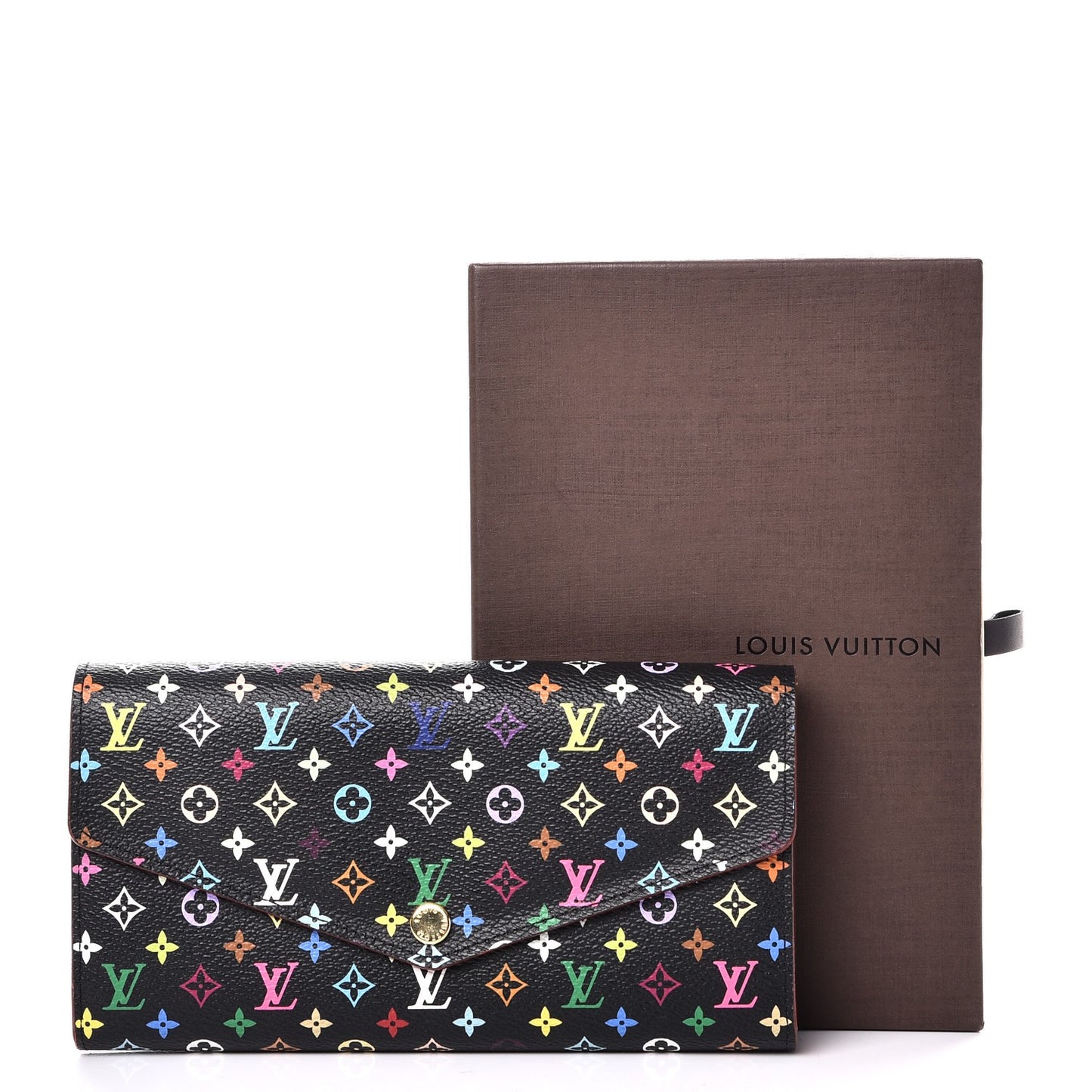 Monogram Multicolor Sarah Wallet NM Black Grenade