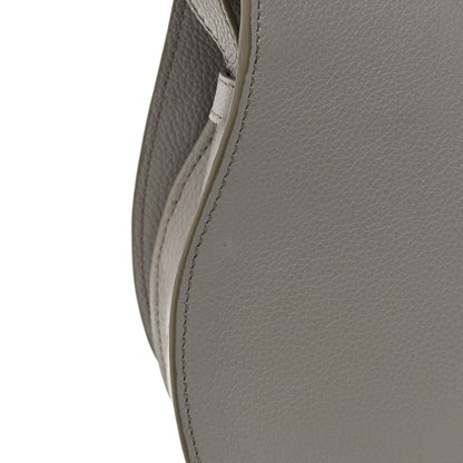 Chloe Calfskin Medium Marcie Round Crossbody Bag Cashmere Grey 11 of 11