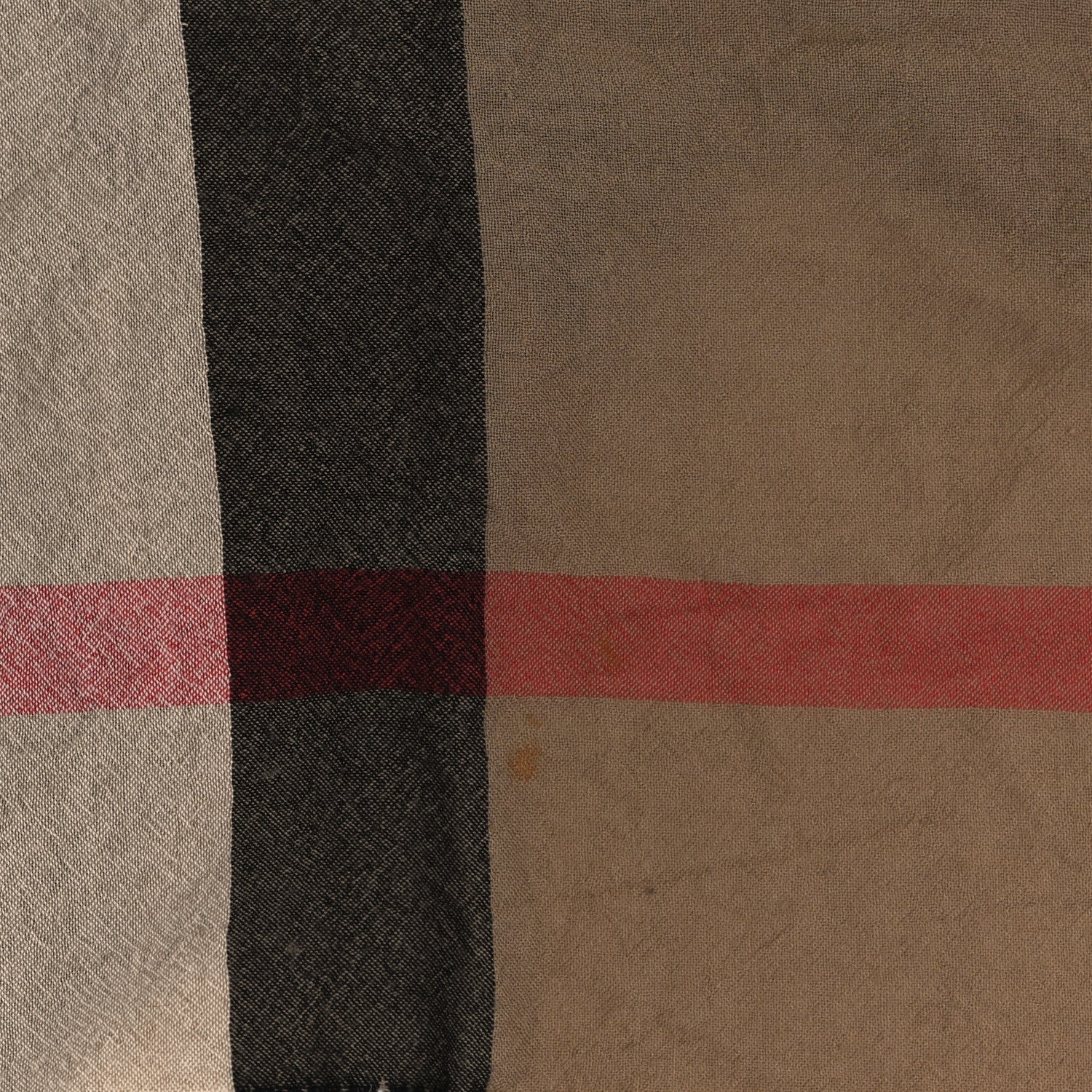 Burberry Merino Wool House Check Square Scarf Brown 5 of 5