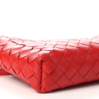 Bottega Veneta Nappa Intrecciato Crossbody Bright Red 10 of 11