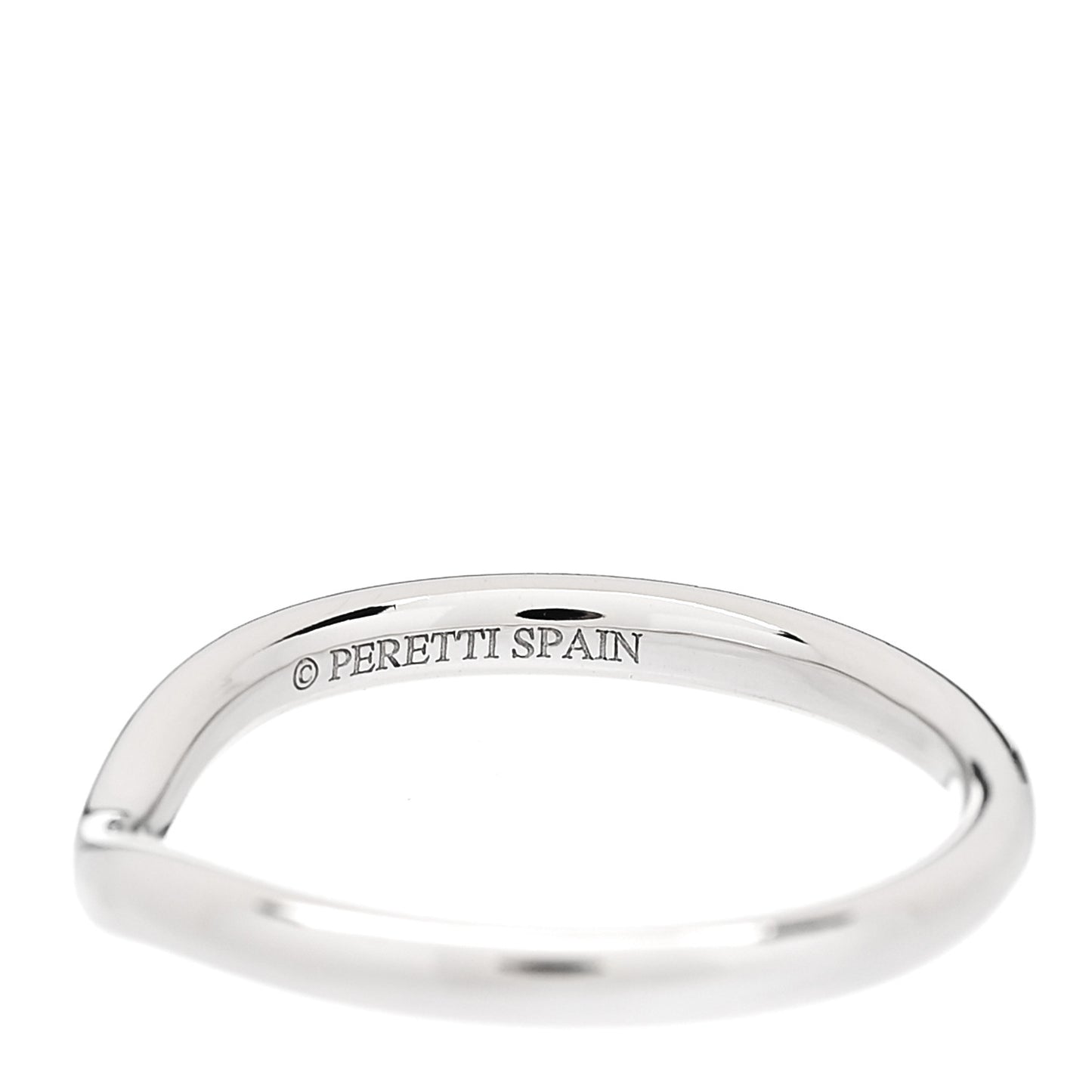 Platinum 2mm Elsa Peretti Wedding Band Ring 48 4.5