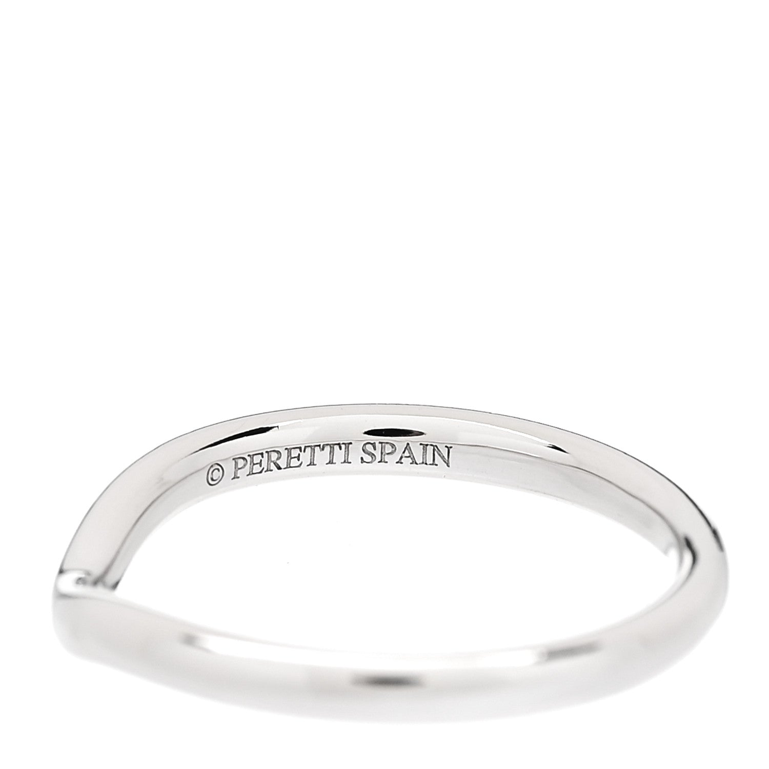 Tiffany Platinum 2mm Elsa Peretti Wedding Band Ring 48 4.5 5 of 5