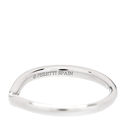 Tiffany Platinum 2mm Elsa Peretti Wedding Band Ring 48 4.5 5 of 5