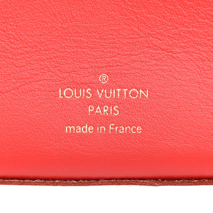 Louis Vuitton Monogram 2020 Christmas Animation Elizabeth Pencil Pouch Coquelicot 6 of 7