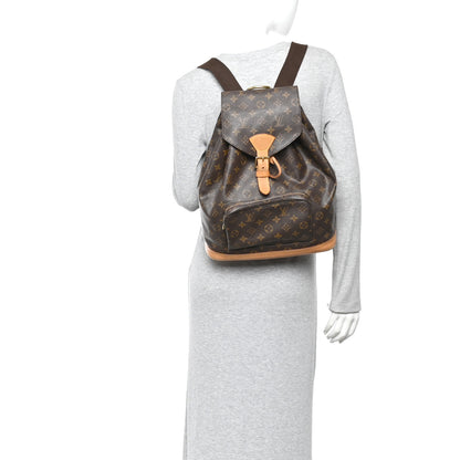 Louis Vuitton Monogram Montsouris GM Backpack 2 of 9
