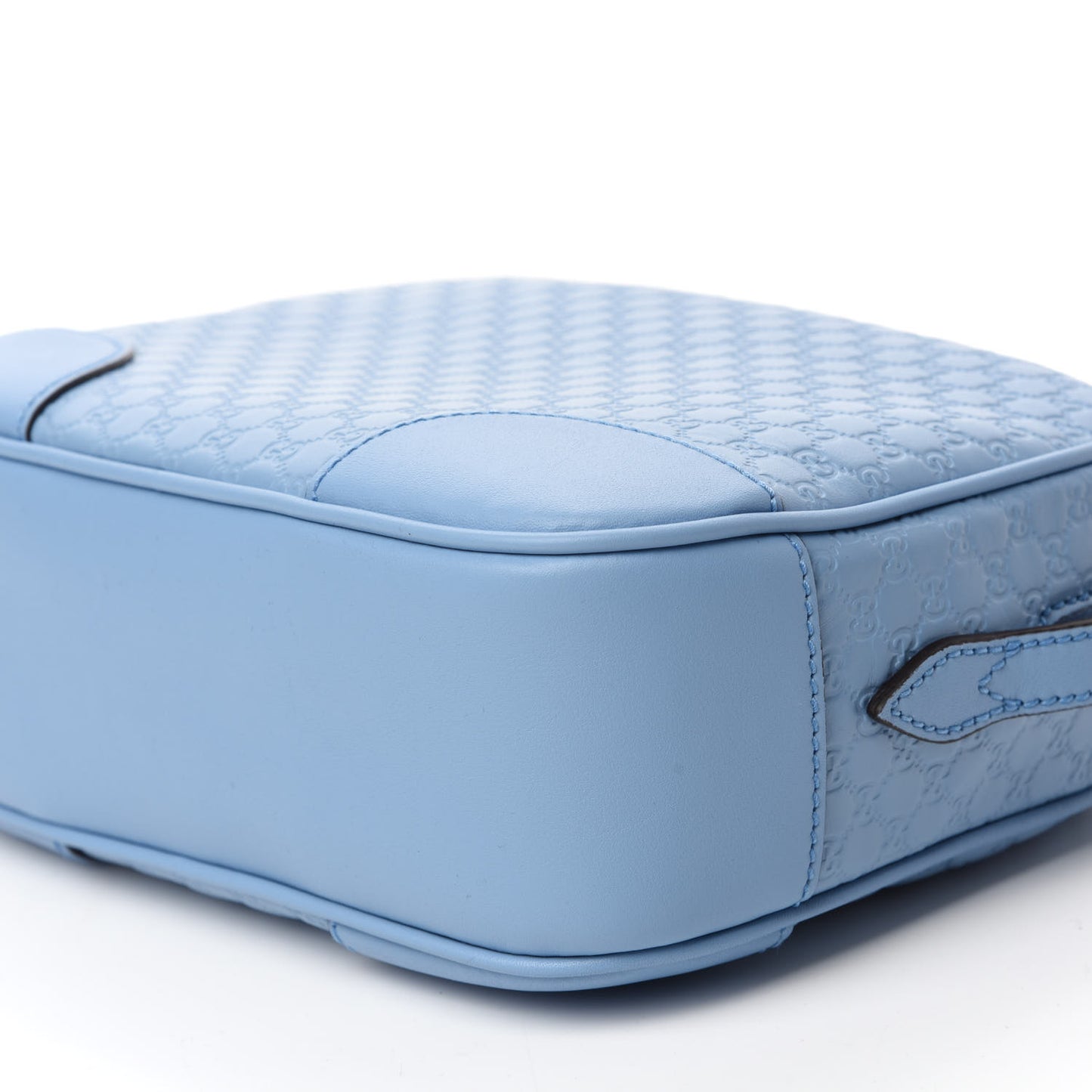 Microguccissima Mini Bree Messenger Bag Mineral Blue