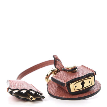 Burberry Calfskin Lock Bag Charm 4 of 5