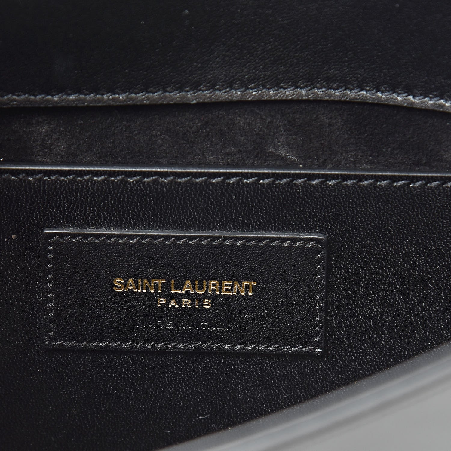 Saint Laurent Calfskin Small Classic Monogram Kate Tassel Satchel Black 6 of 12