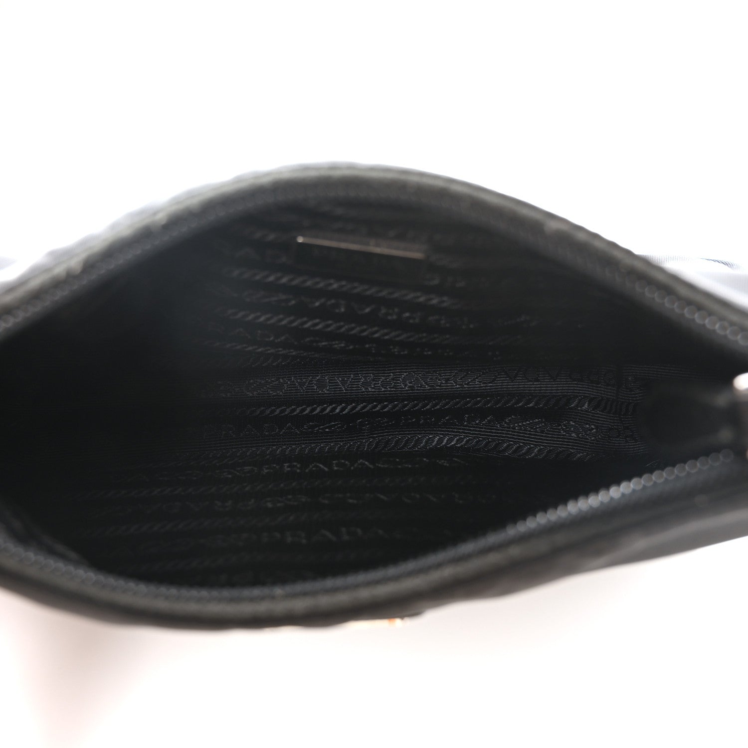 Prada Tessuto Nylon Mini Re-Edition 2000 Bag Black 5 of 11