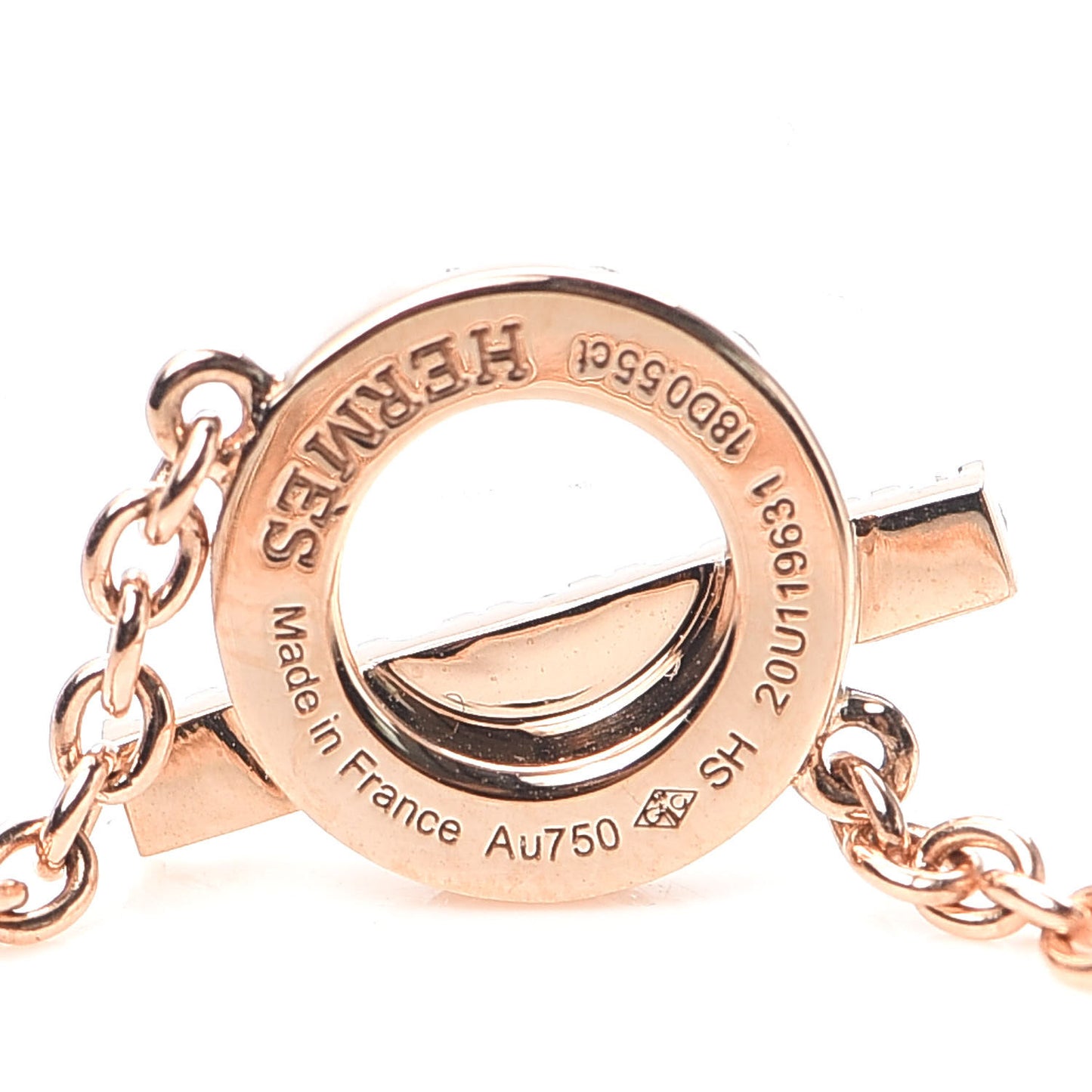 18K Rose Gold Diamond Finesse Bracelet SH