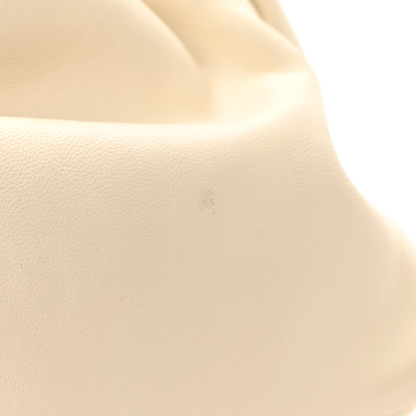 Lambskin Mini Cloud Clutch Pearl