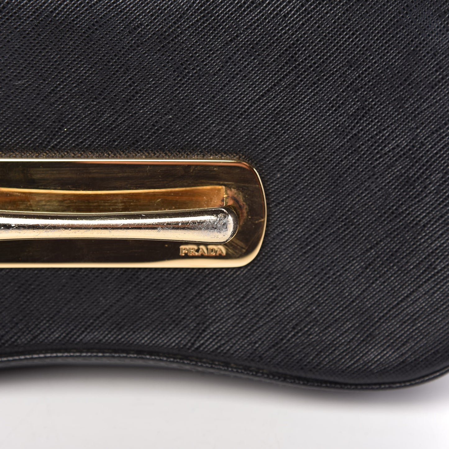 City Calfskin Saffiano Mini Sidonie Bag Black