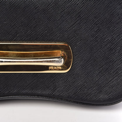 Prada City Calfskin Saffiano Mini Sidonie Bag Black 13 of 13