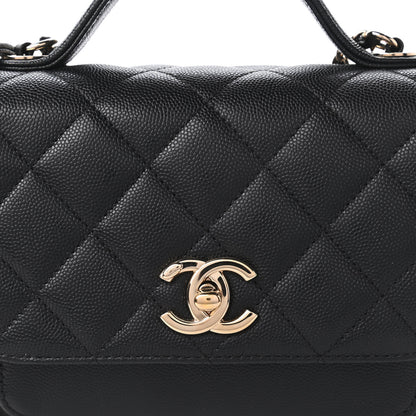 Chanel Caviar Quilted Small Business Affinity Flap Black 10 of 11