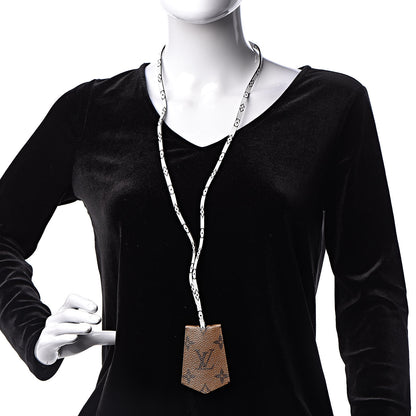 Louis Vuitton Reverse Monogram Giant Oversize Clochette Key Bell Holder 2 of 4