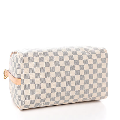 Louis Vuitton Damier Azur Speedy Bandouliere 30 3 of 9