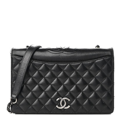 Chanel Calfskin Quilted Small Ballerine Flap Black 1 of 10