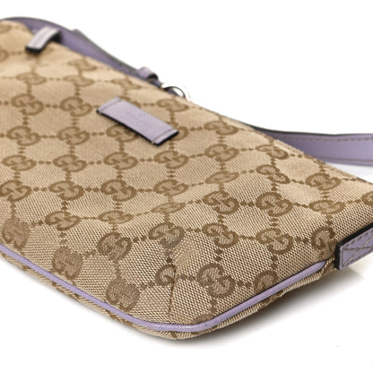 Gucci Monogram Pretty Boat Pochette Lilac 11 of 13