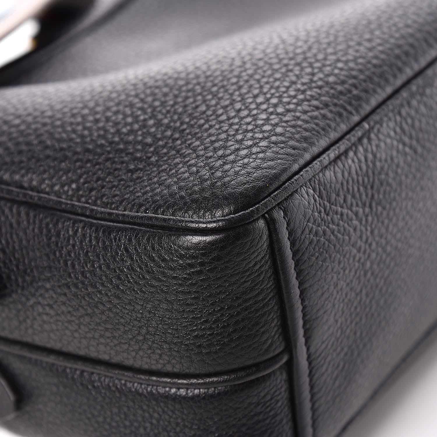 Prada Vitello Daino Medium Double Zip Shoulder Bag Black 16 of 17