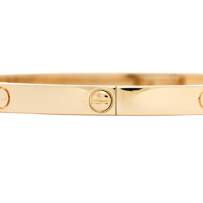Cartier 18K Yellow Gold Small LOVE Bracelet 16 4 of 8
