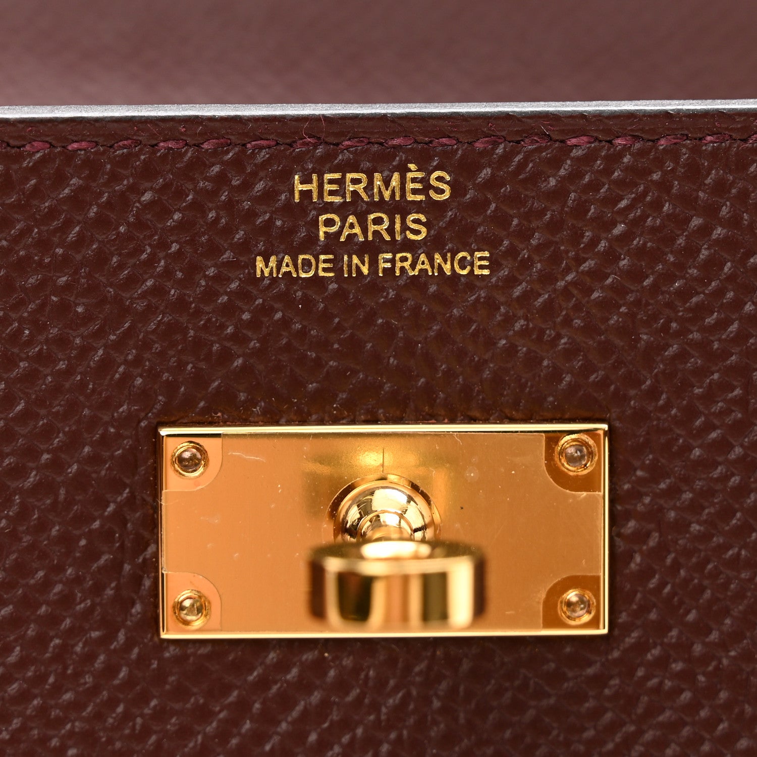 Hermes Epsom Kelly Wallet To Go Bordeaux 7 of 11