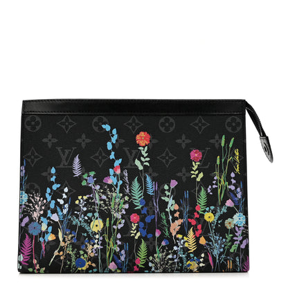 Louis Vuitton Monogram Eclipse Folia Pochette Voyage MM 1 of 6