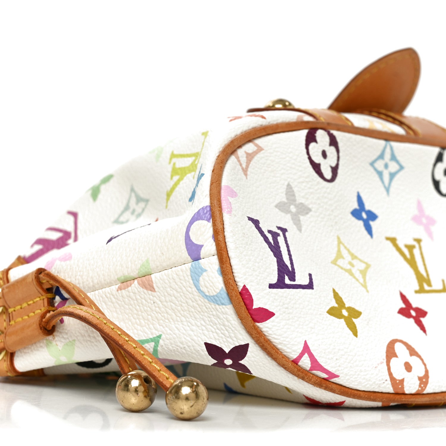 Louis Vuitton Monogram Multicolor Theda GM White 8 of 9