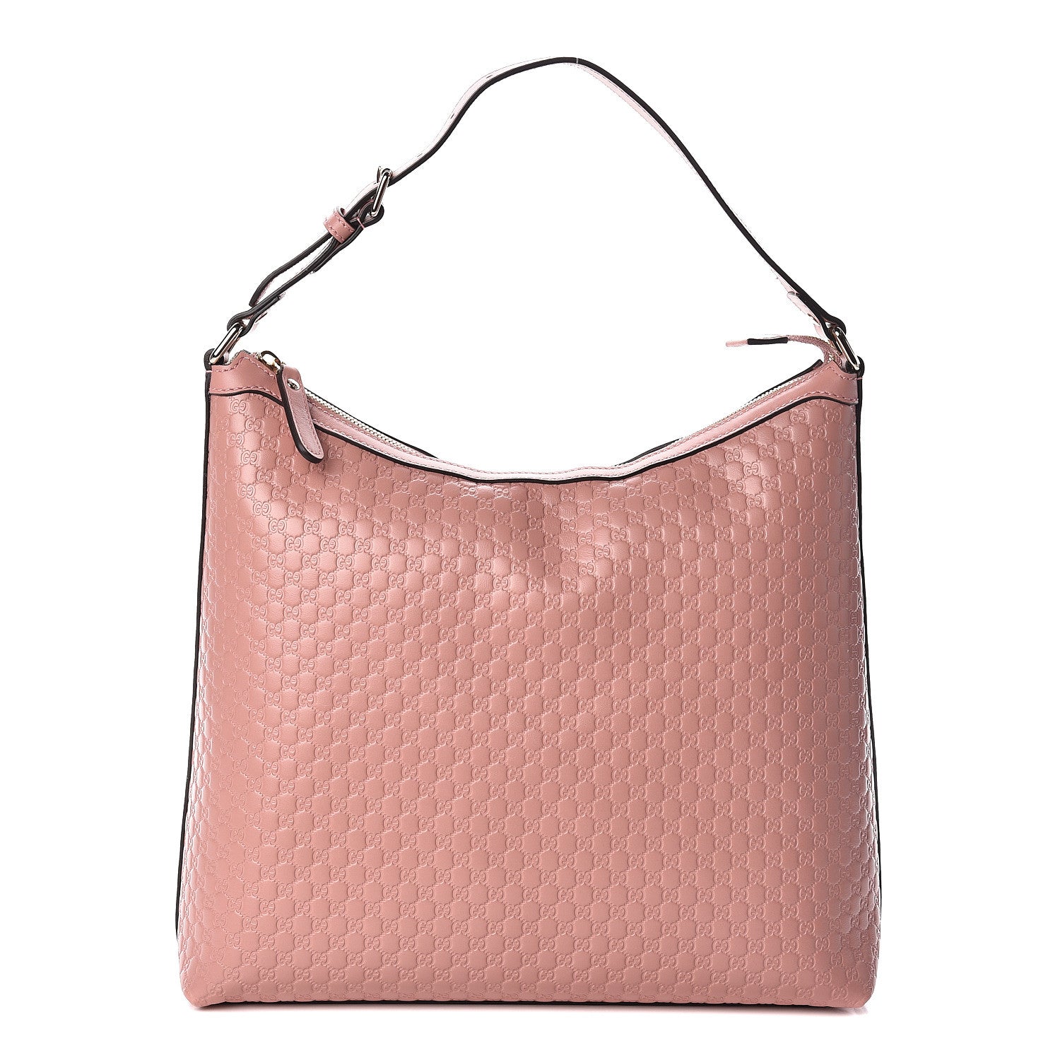Gucci Soft Microguccissima Margaux Shoulder Bag Pink 1 of 10