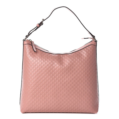 Gucci Soft Microguccissima Margaux Shoulder Bag Pink 1 of 10