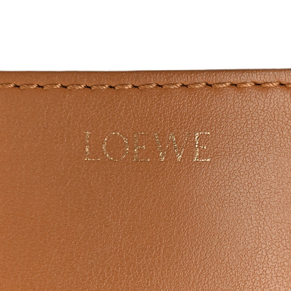 Loewe Shiny Calfskin Mini Puzzle Fold Tote Warm Desert 6 of 10