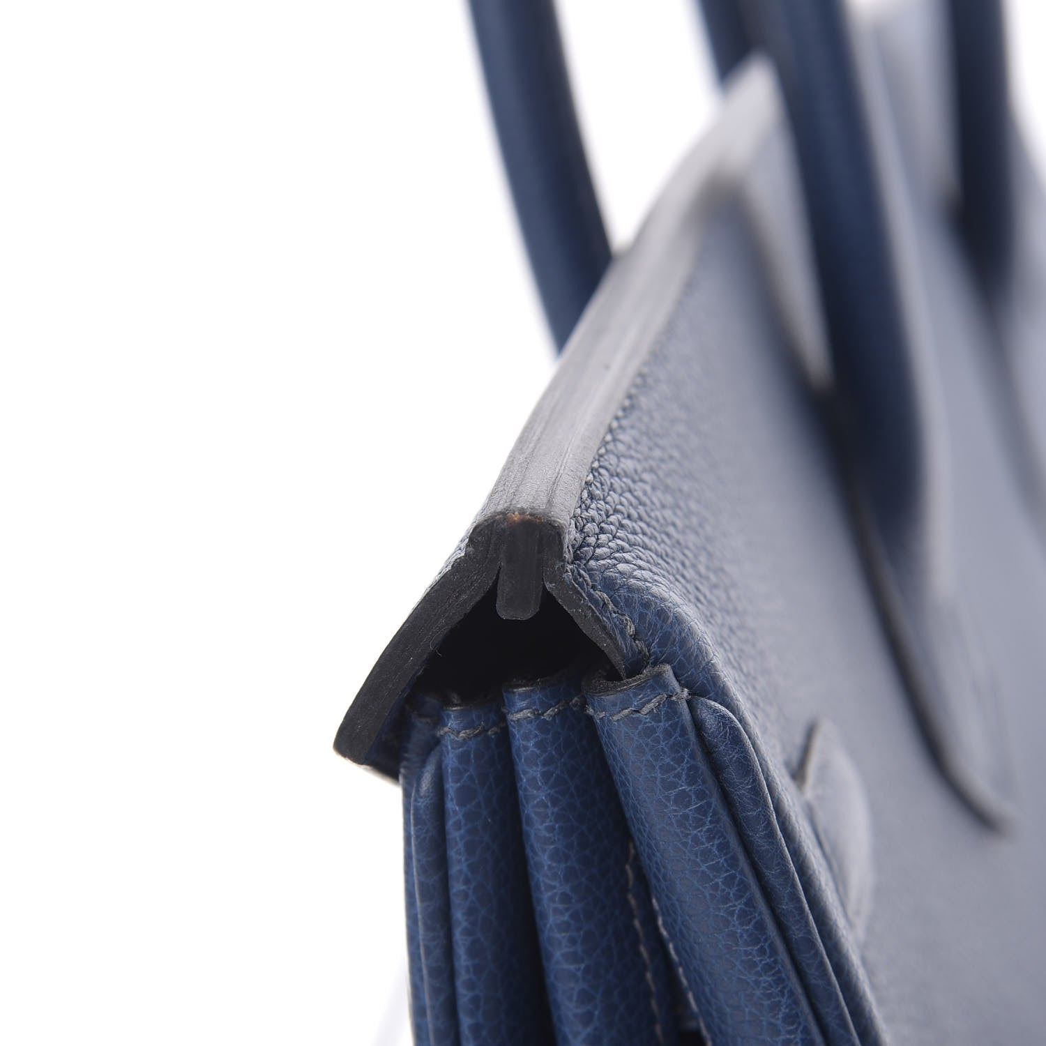 Hermes Togo Birkin 40 Bleu Thalassa 40 of 42