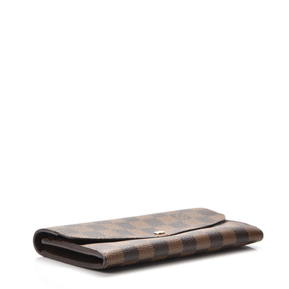 Louis Vuitton Damier Ebene Emilie Wallet 4 of 10