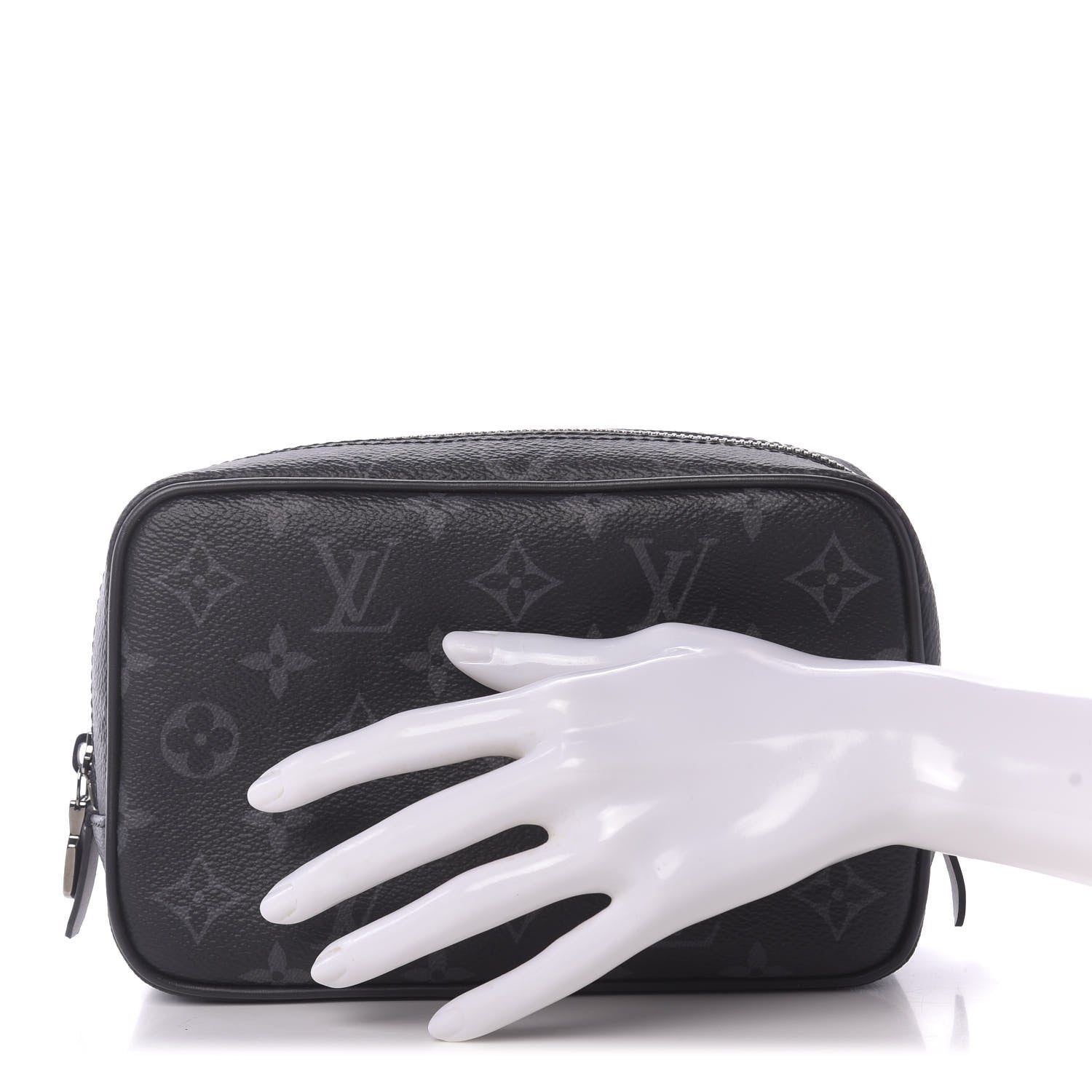 Louis Vuitton Monogram Eclipse Toilet Pouch PM 2 of 9