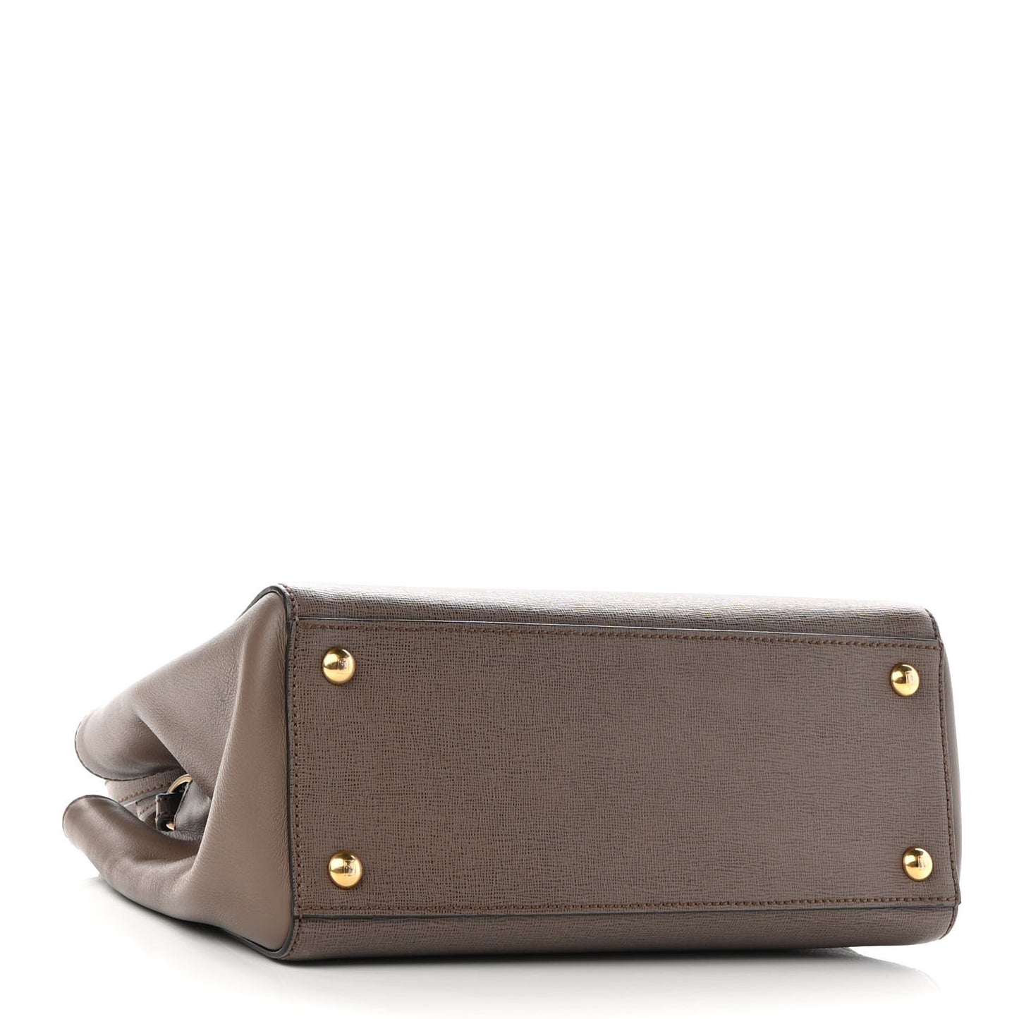 Vitello Elite Flamingo Petite 2Jours Tote Seppia