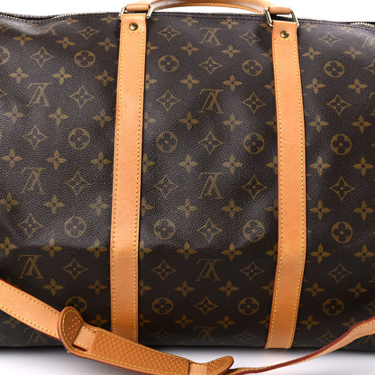 Louis Vuitton Monogram Keepall Bandouliere 60 17 of 23