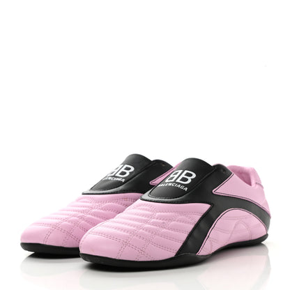 Balenciaga Polyurethane Womens Zen Sneakers 37 Pink Black 3 of 13