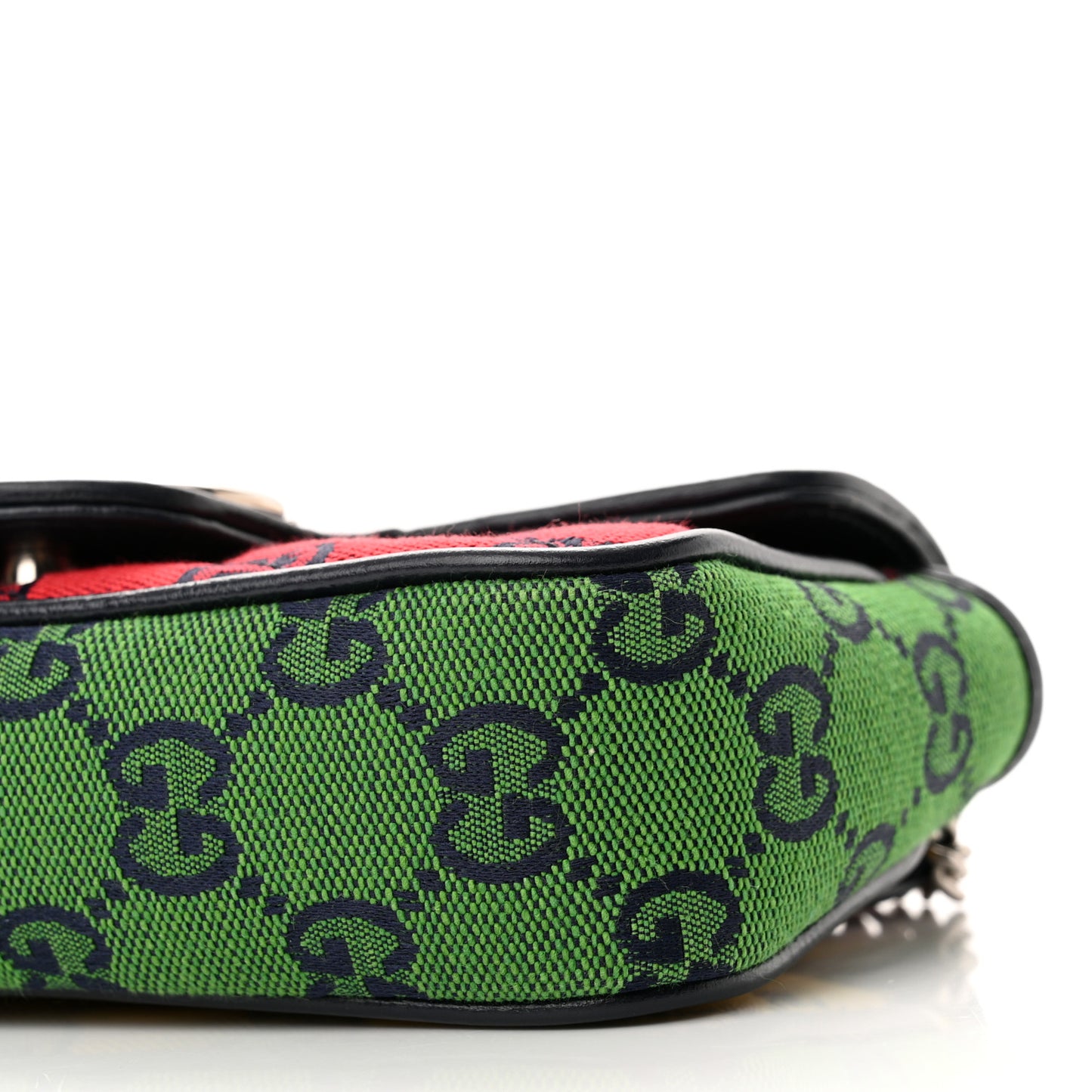 Monogram Multicolor Matelasse Diagonal Super Mini GG Marmont Shoulder Bag Pink Blue Red Yellow Green