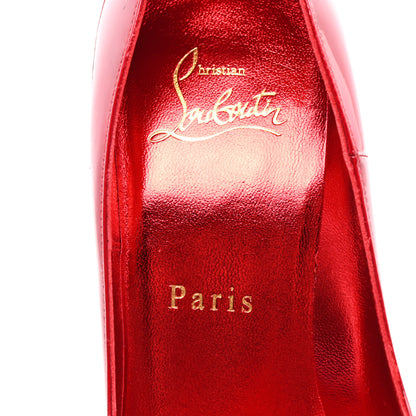 Christian Louboutin Metallic Patent Psychic So Kate 120 Pumps 35.5 Loubi 7 of 8