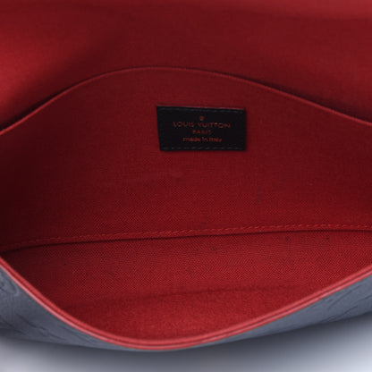 Louis Vuitton Empreinte Pochette Felicie Chain Wallet Marine Rouge 3 of 4